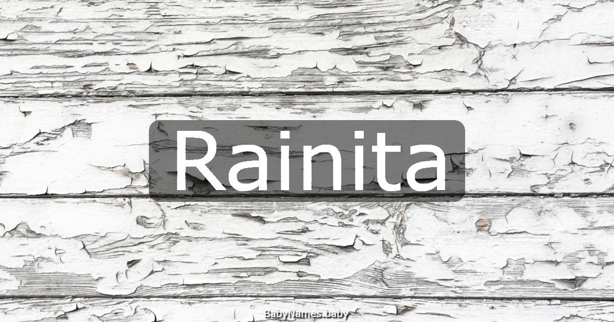 Rainita
