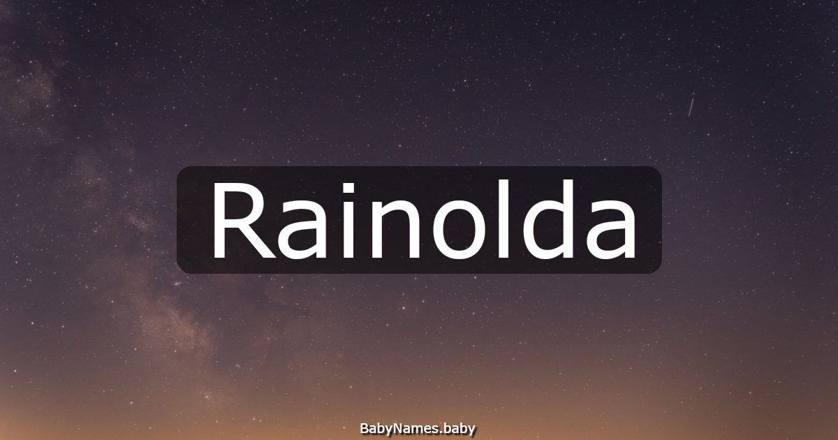 Rainolda