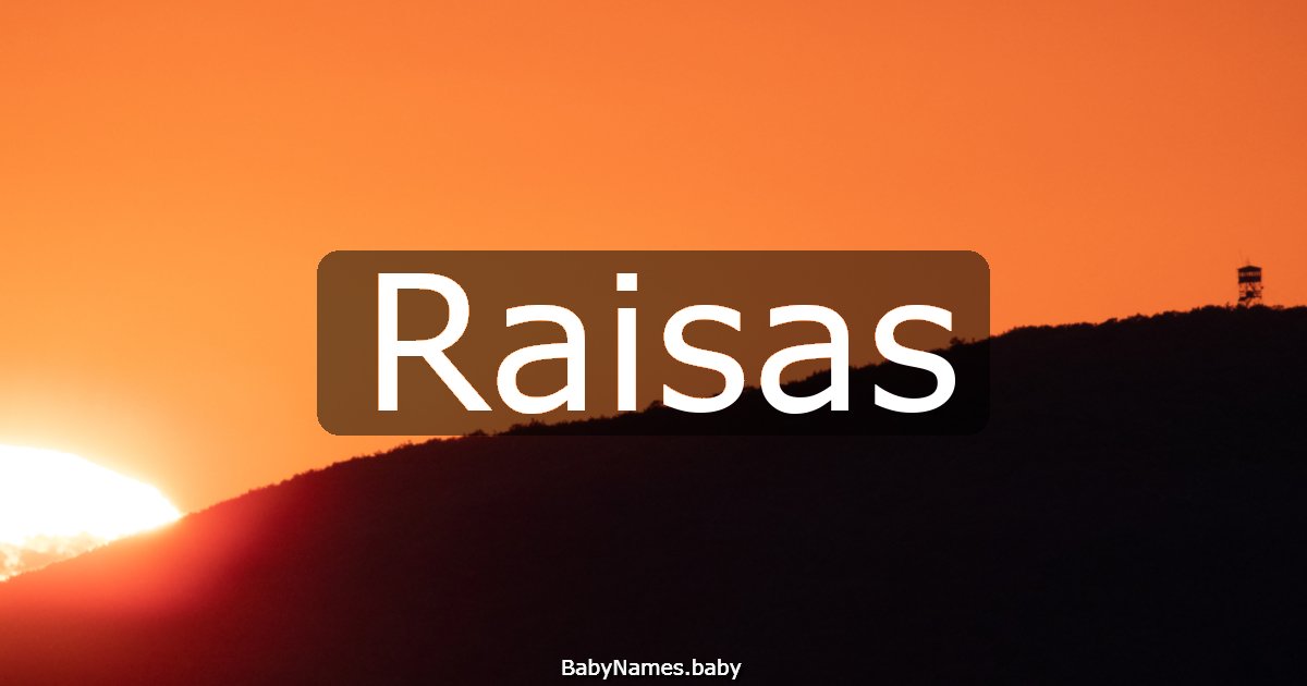 Raisas