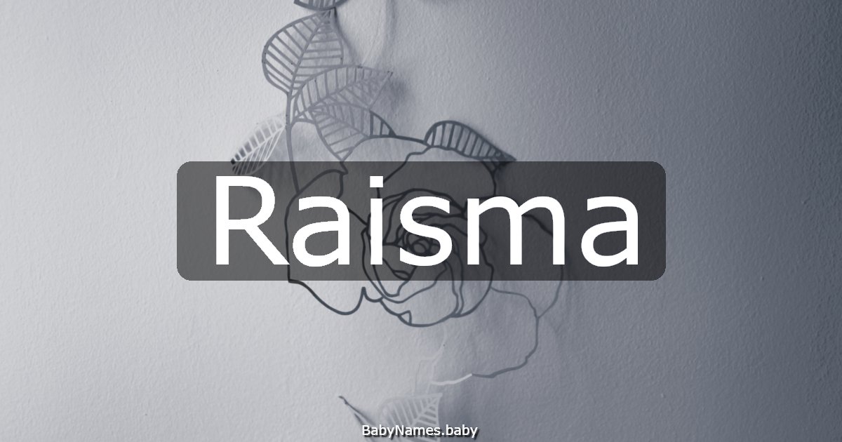 Raisma
