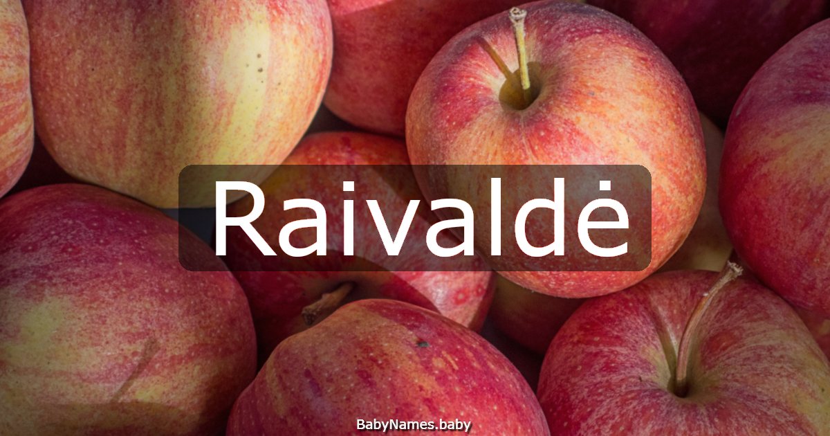 Raivaldė