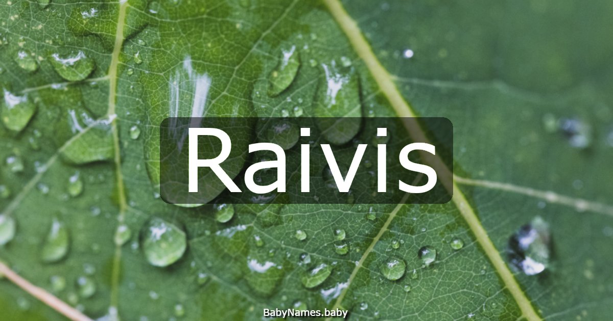 Raivis