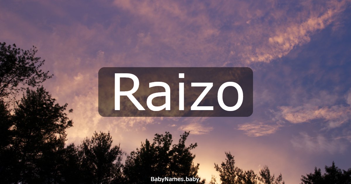 Raizo