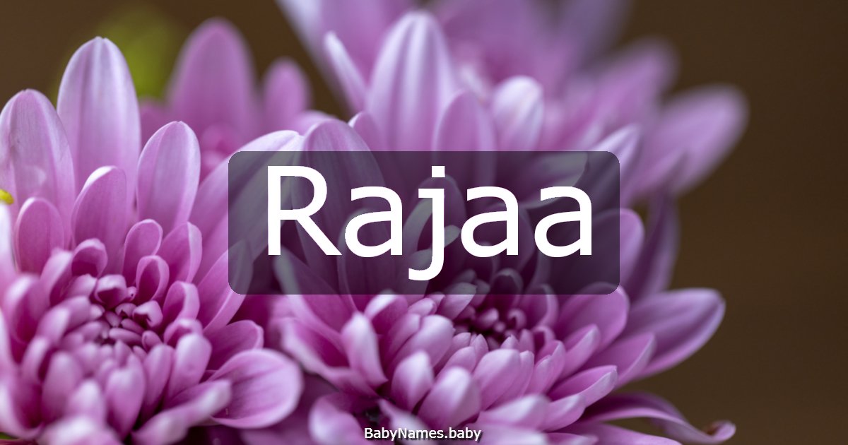 Rajaa
