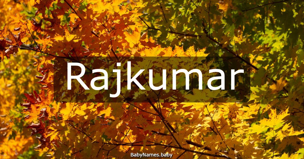 Rajkumar