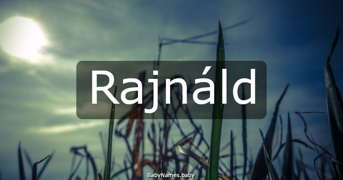 Rajnáld