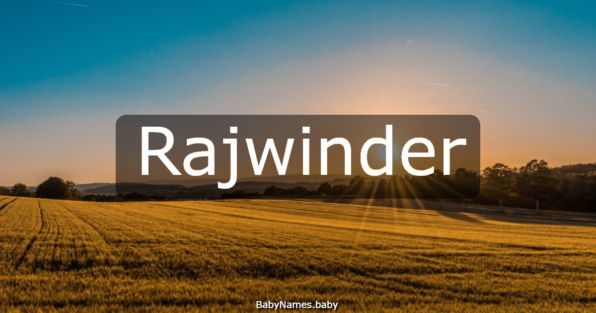 Rajwinder