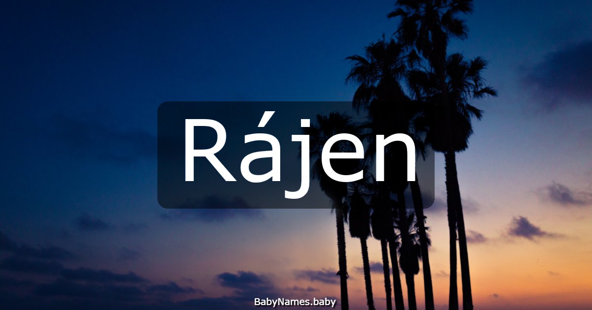 Rájen
