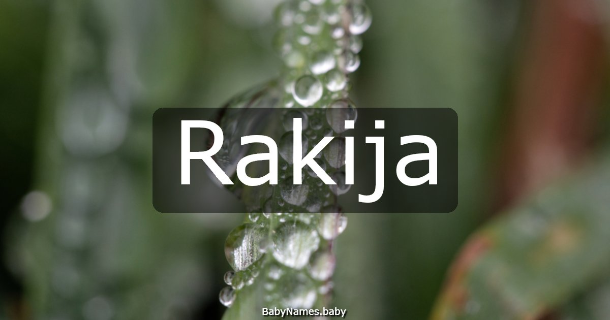 Rakija