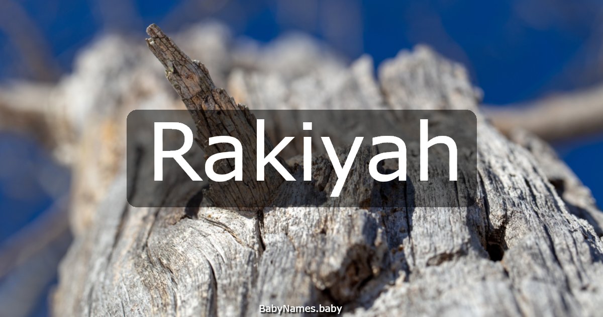 Rakiyah