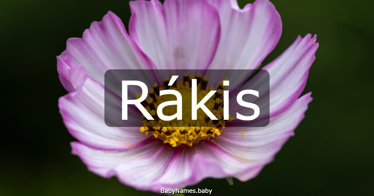 Rákis
