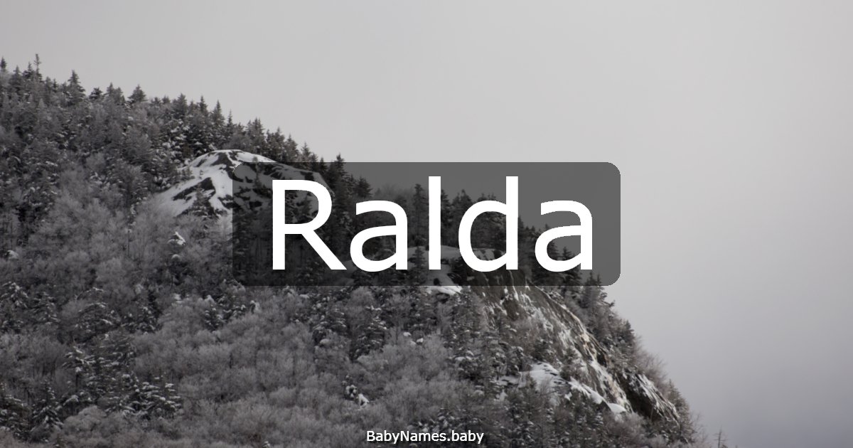 Ralda