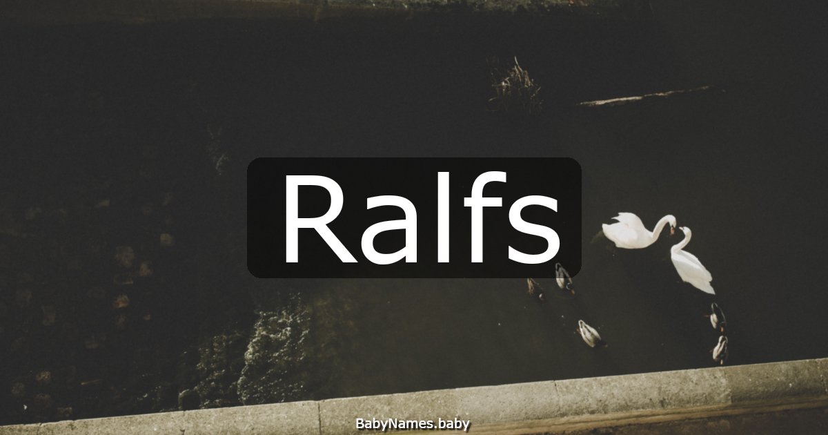 Ralfs