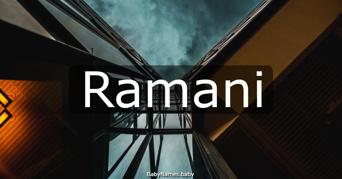 Ramani