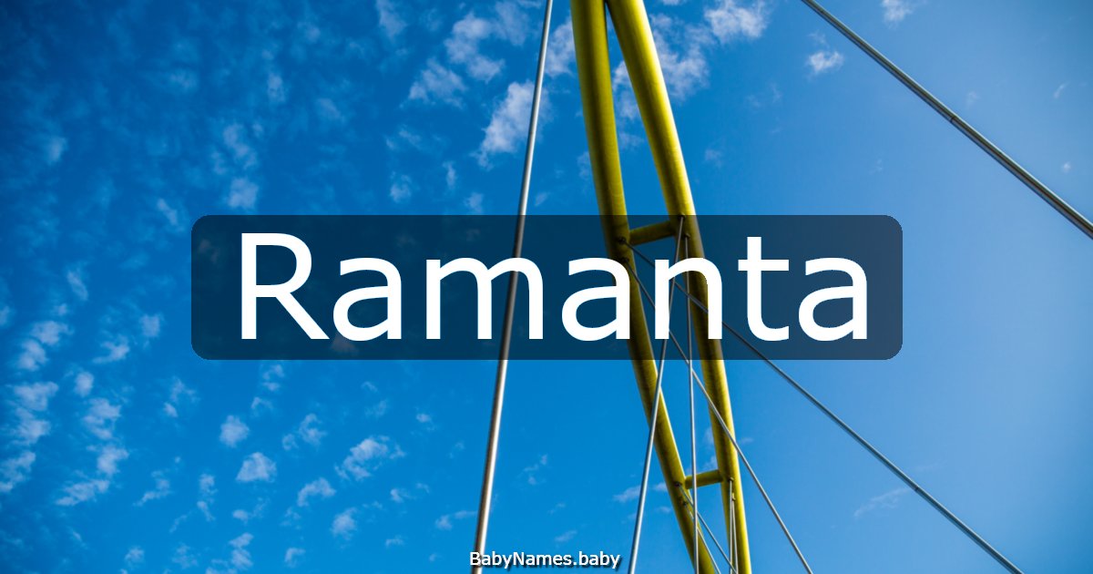 Ramanta