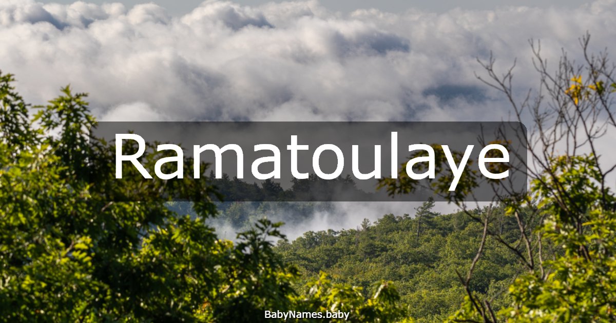 Ramatoulaye
