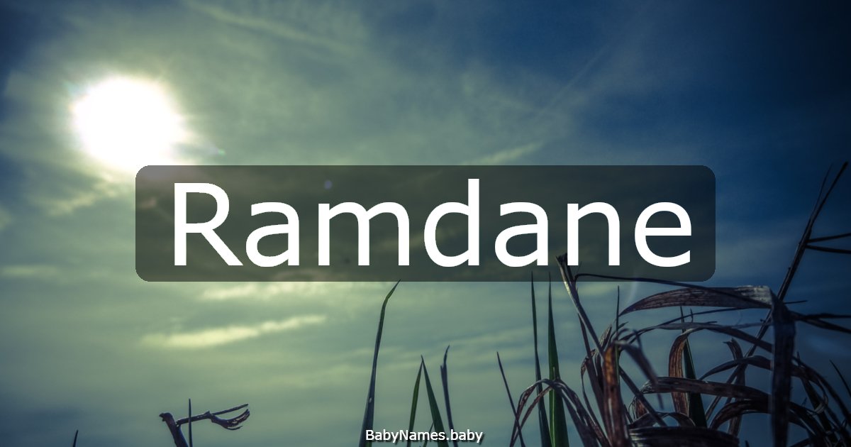 Ramdane