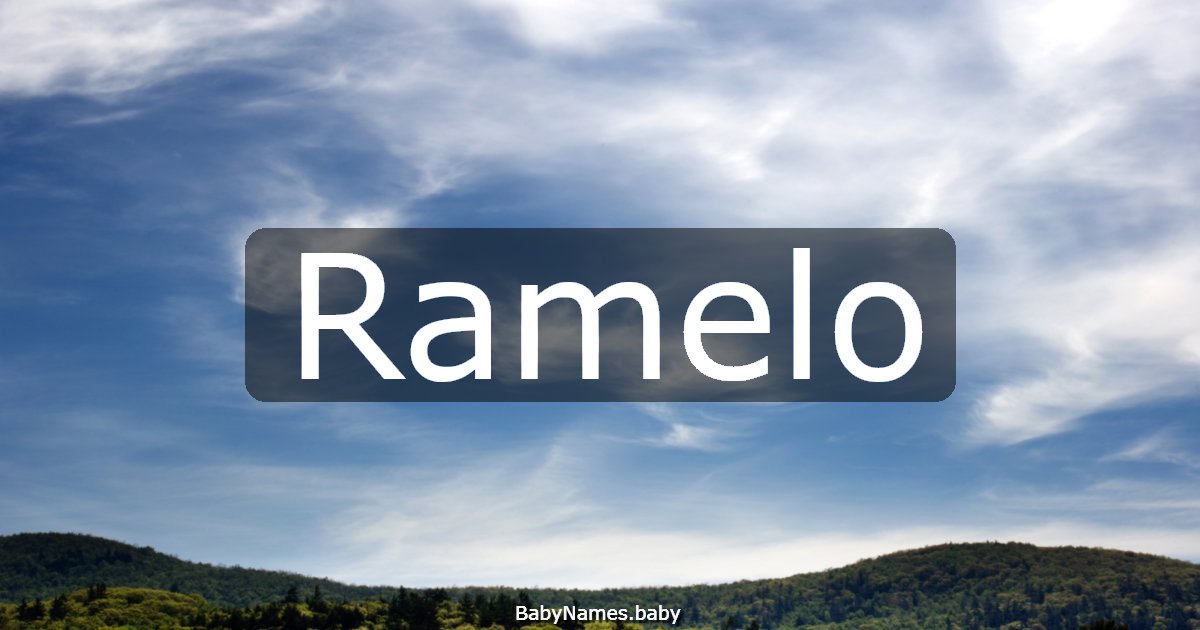 Ramelo