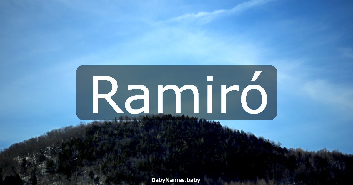Ramiró