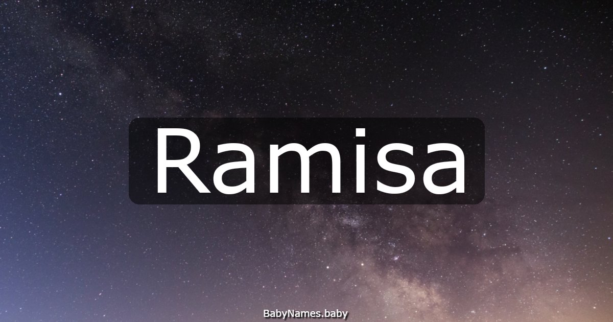 Ramisa