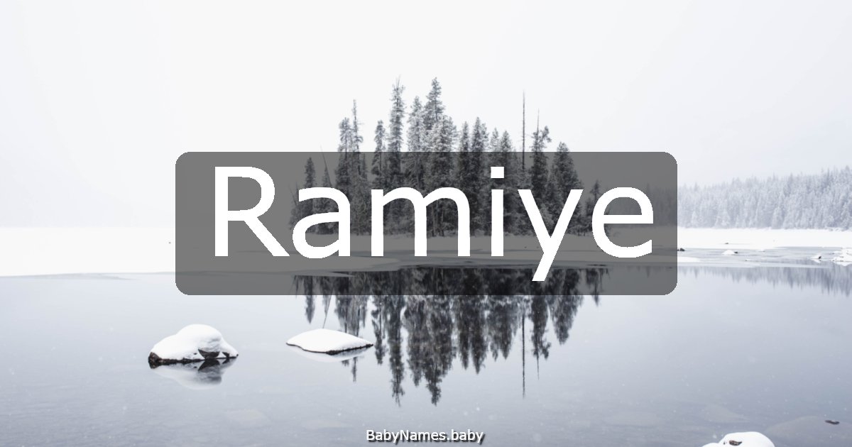Ramiye