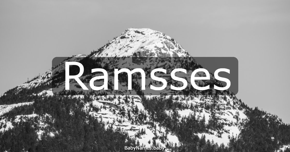 Ramsses