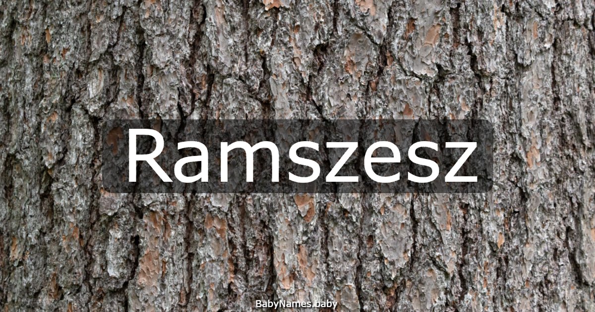 Ramszesz