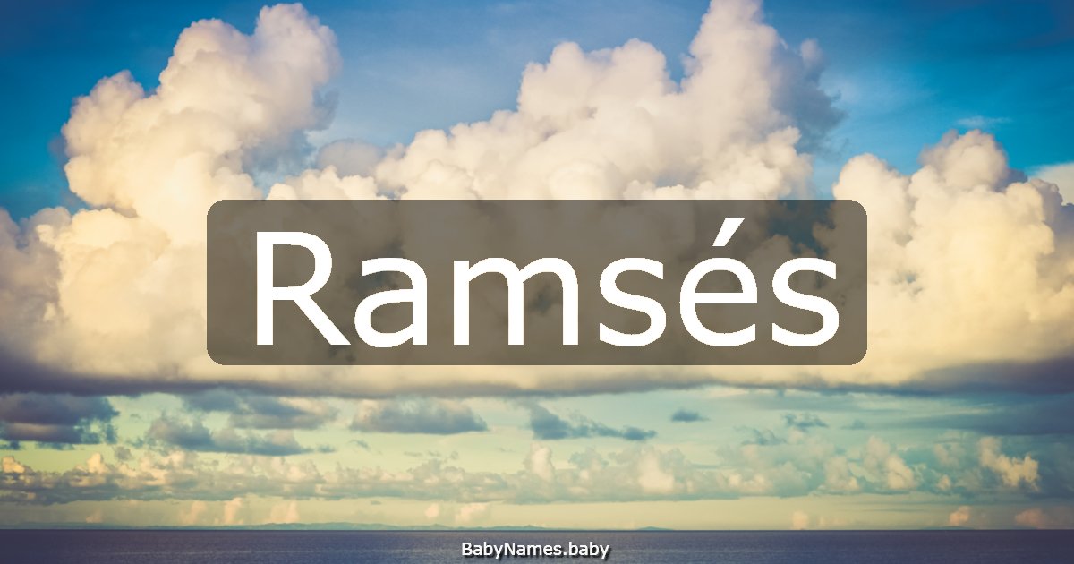 Ramsés