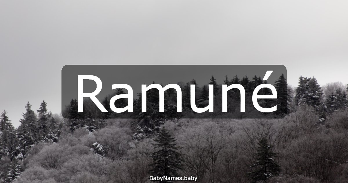 Ramuné