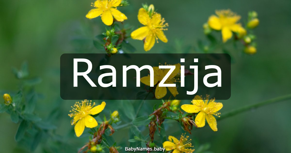 Ramzija