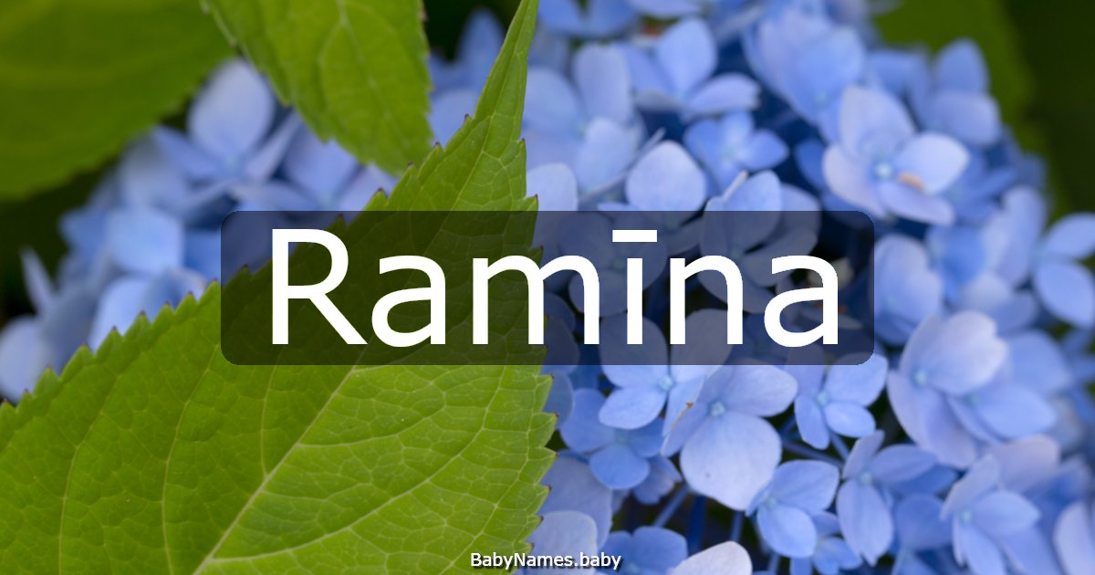 Ramīna