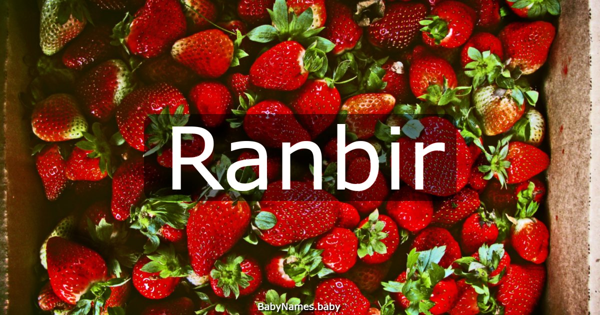 Ranbir
