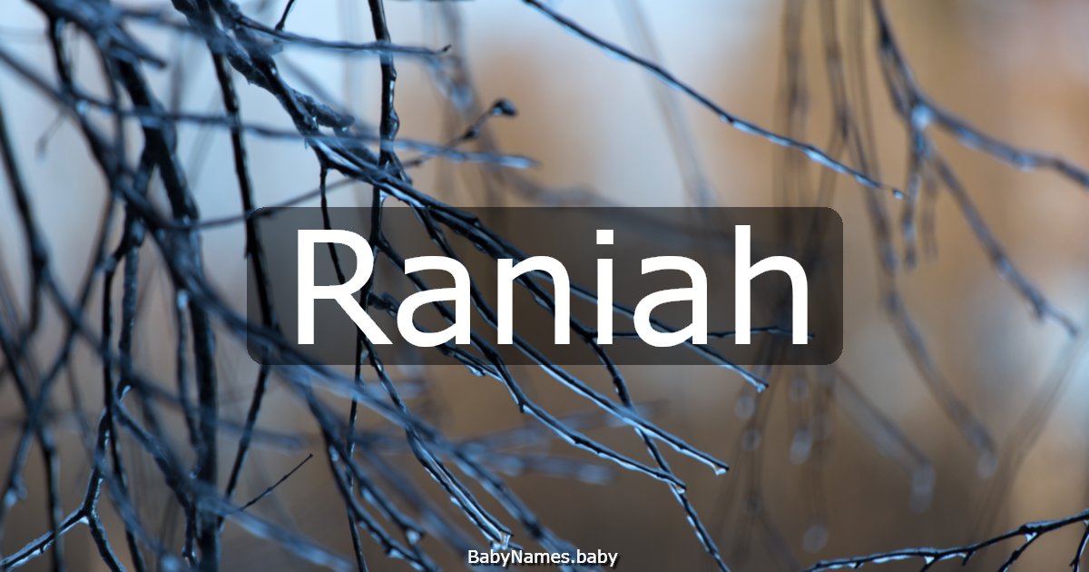 Raniah