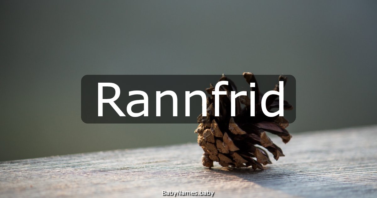 Rannfrid
