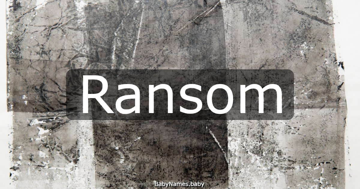 Ransom