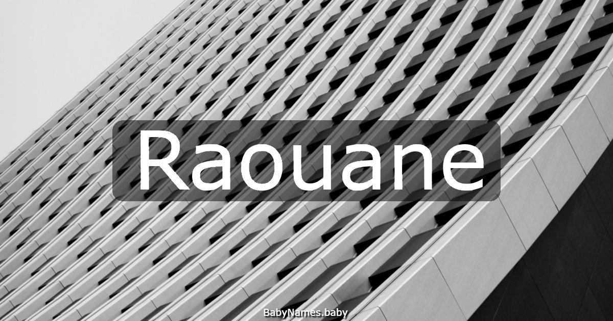 Raouane