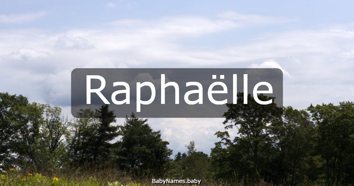 Raphaëlle