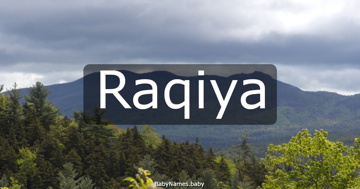 Raqiya
