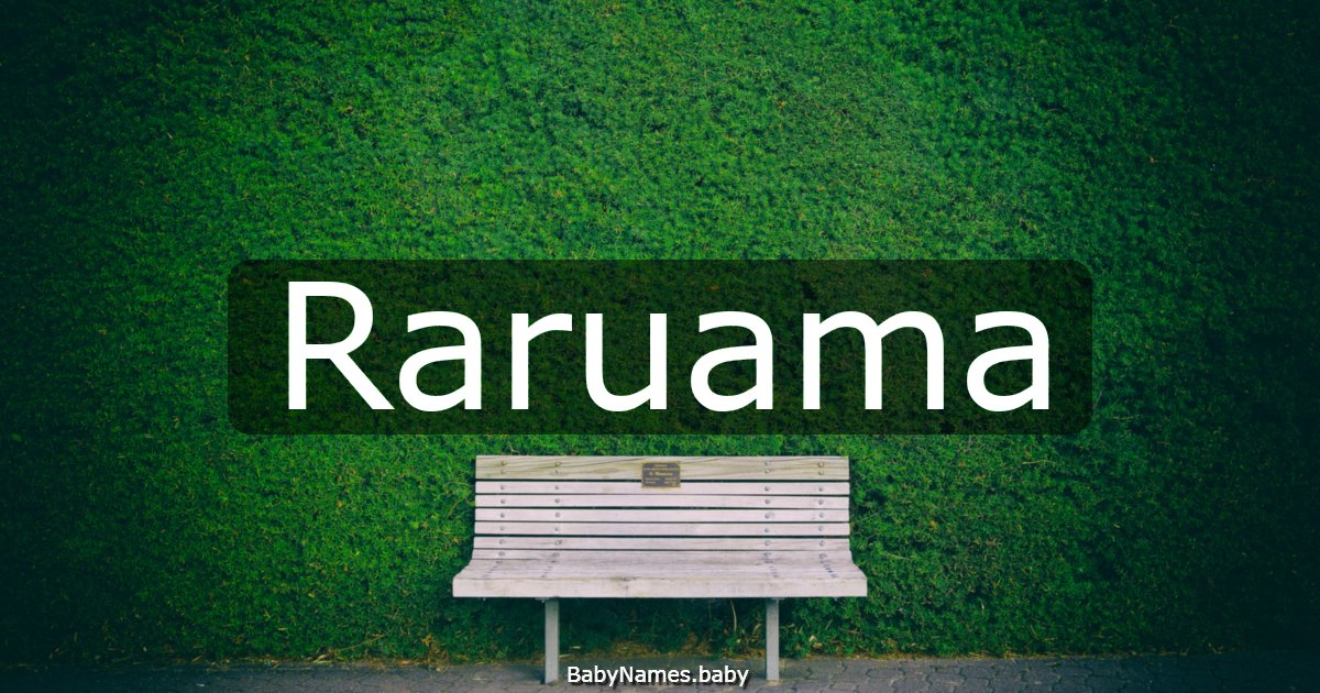 Raruama