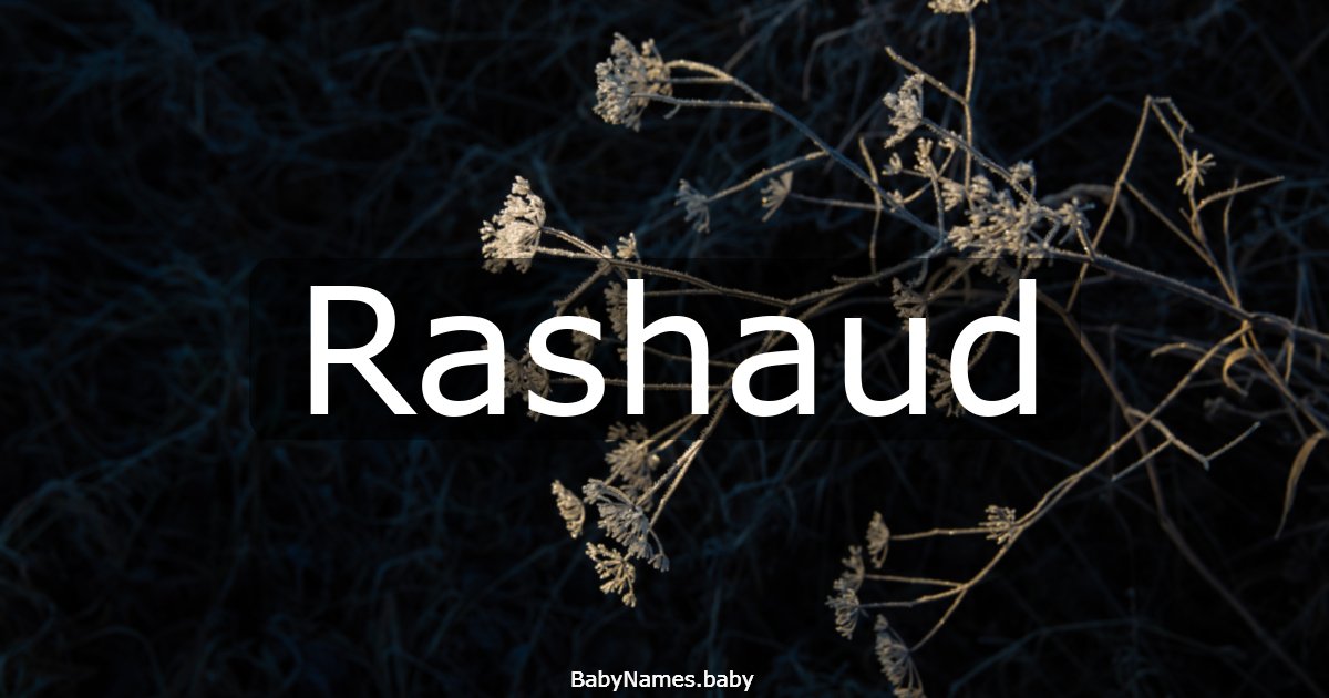 Rashaud