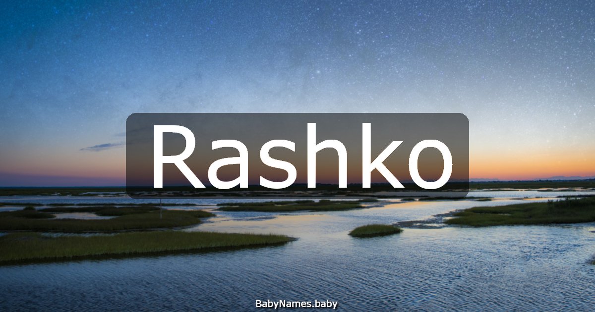 Rashko