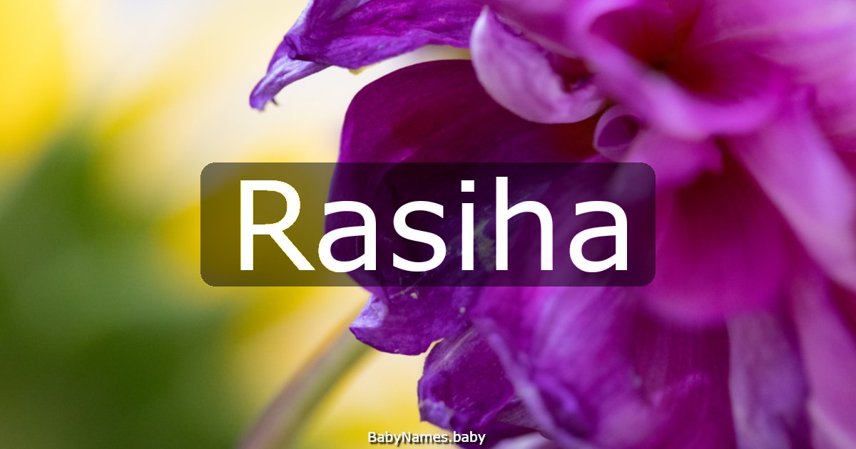 Rasiha