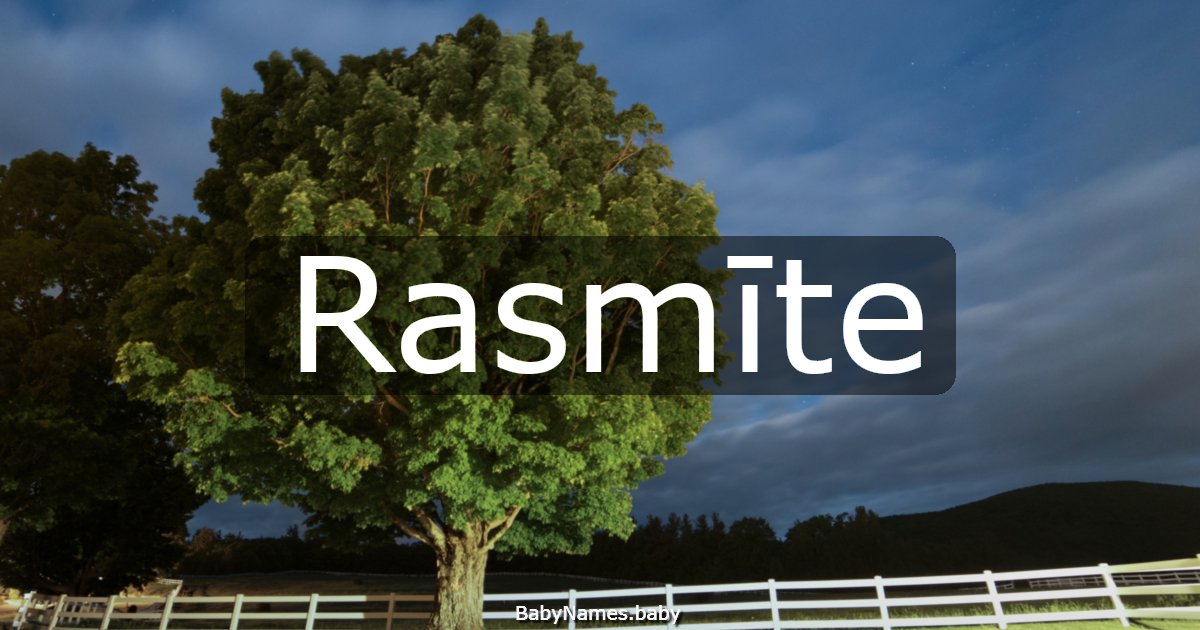 Rasmīte