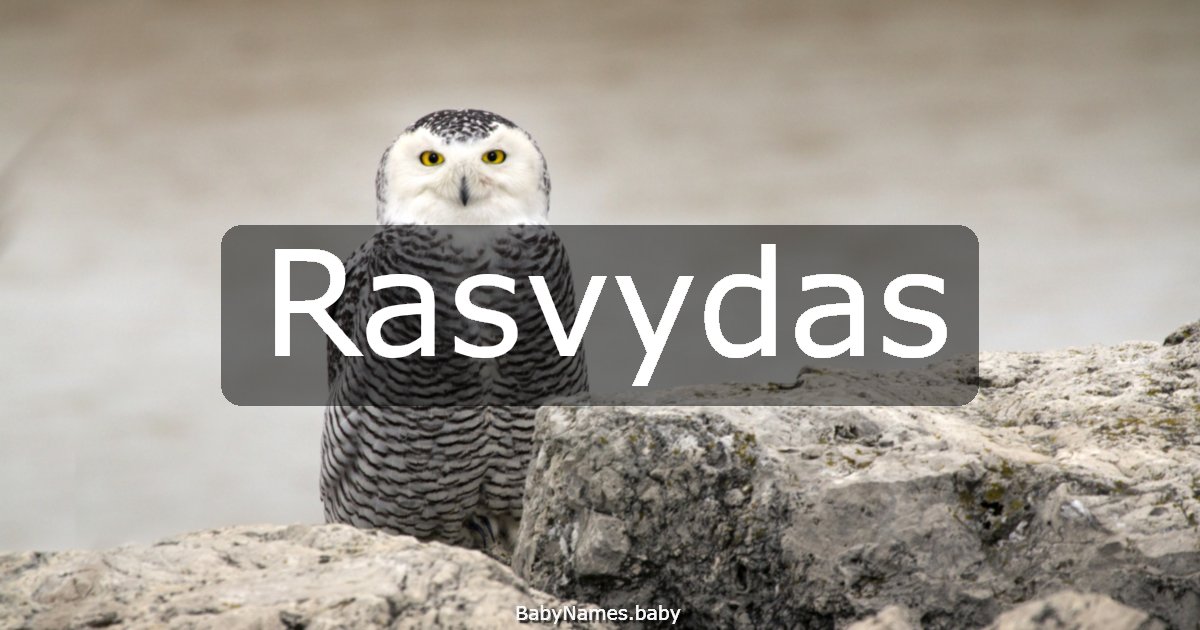 Rasvydas