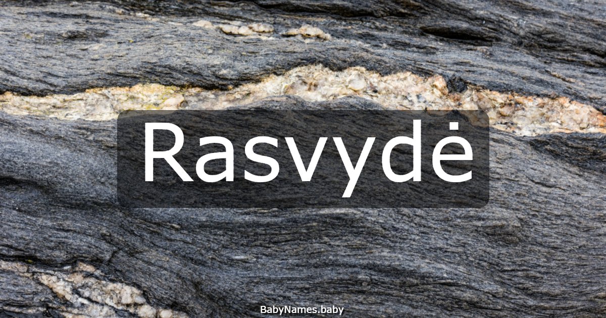 Rasvydė