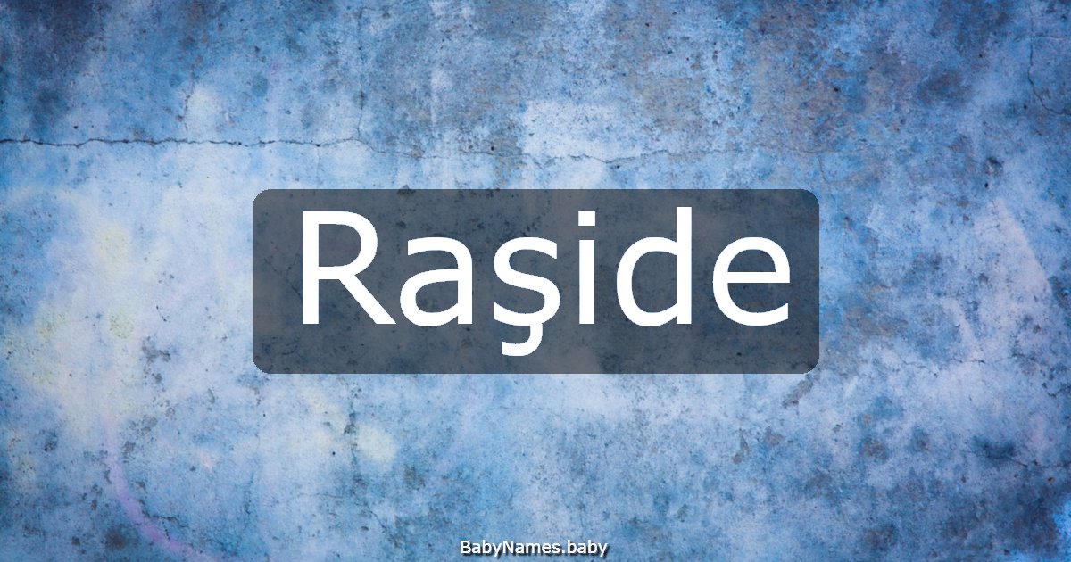 Raşide