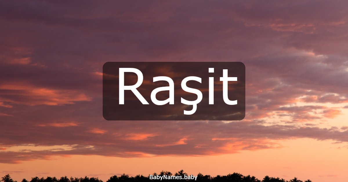Raşit