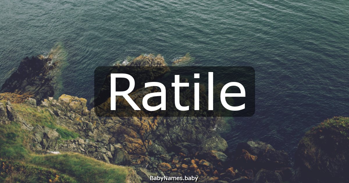 Ratile