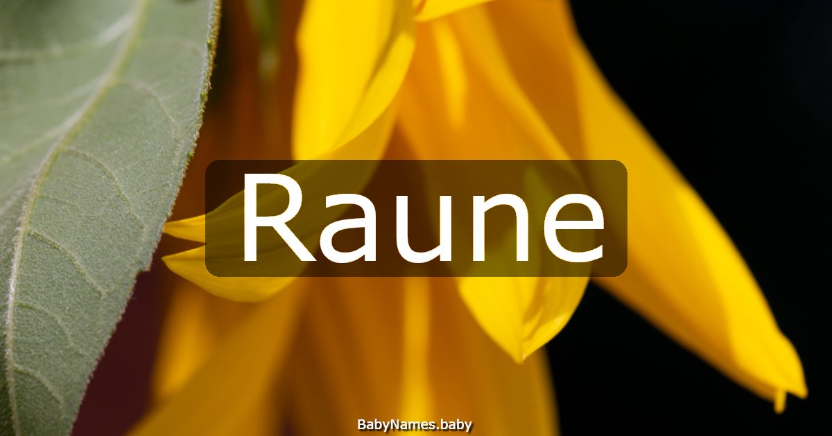 Raune