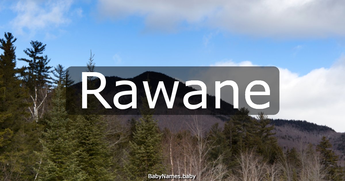 Rawane